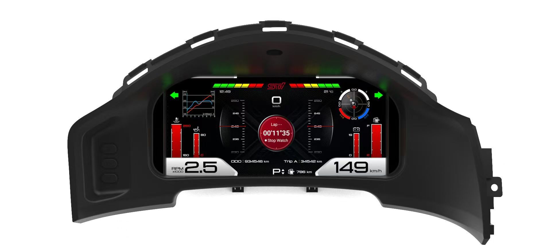TOYOTA GT86 Digital Gauge Cluster Upgrade LCD Scree