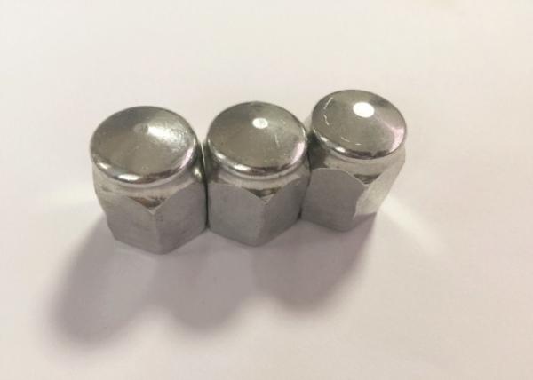 M14 Carbon Steel White Zinc Plating  Wheel Nuts With 28mm Thickness