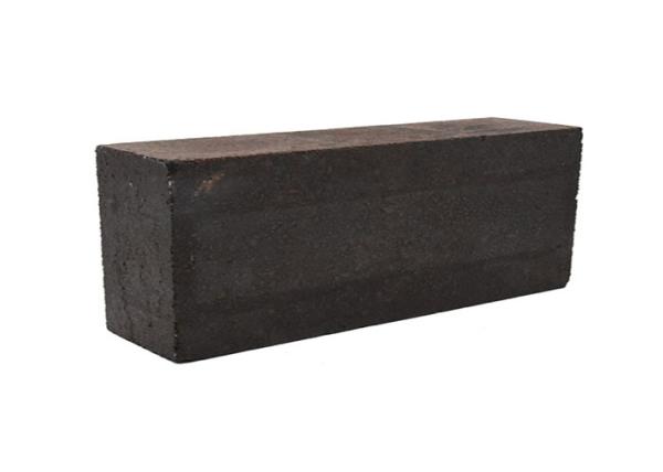 Glass Melting Furnace Magnesia Chrome Brick , Kiln Fire Bricks Black Color
