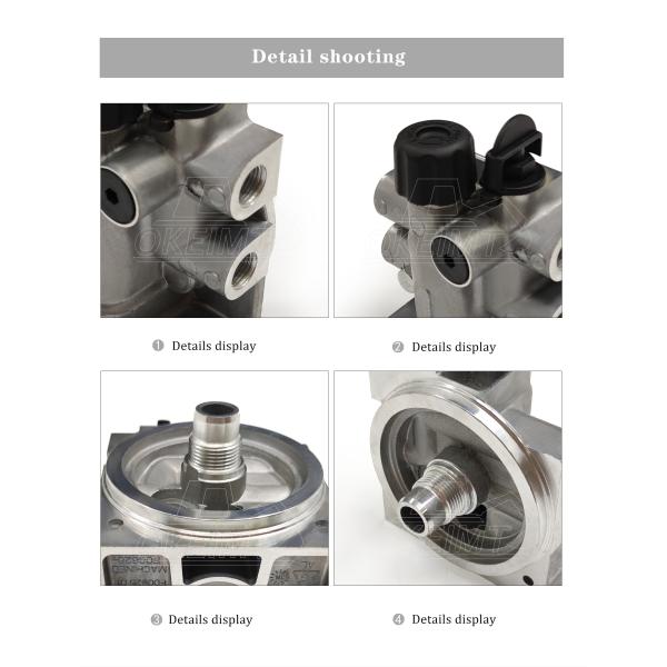 High-Quality New 11110702 For  Excavator EC210 EC210C EC240B EC290B Fuel Filter Housing