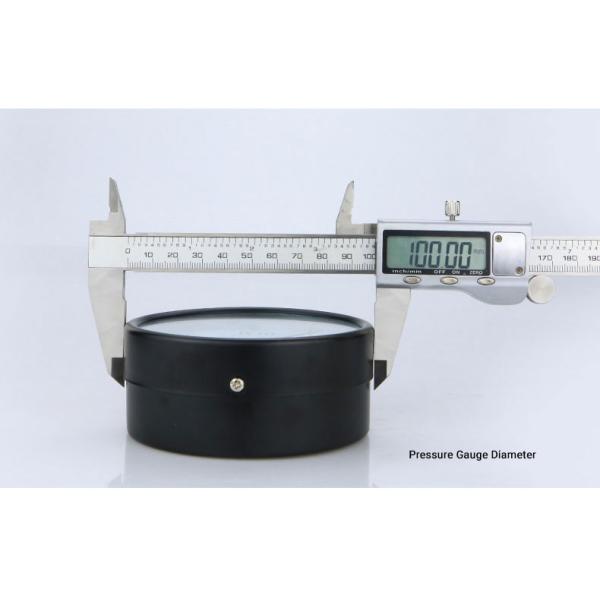 4 Inch Panel Manometer Precision Pressure Gauge Hydraulic with Customized Support OEM