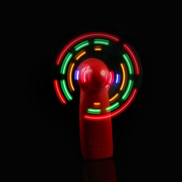 Handheld Mini LED  Fan For Concerts, Party, Night Clubs, Music Festivals ,Holiday Parades