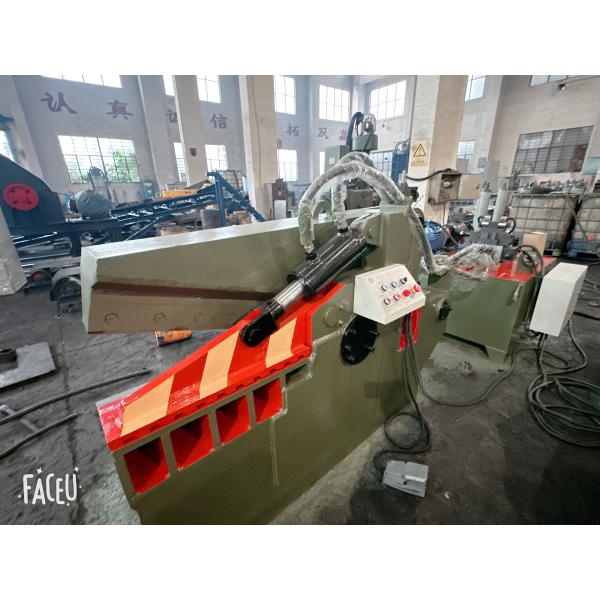 120 Ton Scrap Metal Alligator Shear With 700/800mm Blade Length