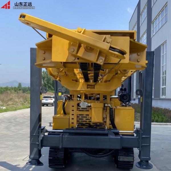 SL330S Hydraulic Crawler Water Well Drilling Rig 330M Depth