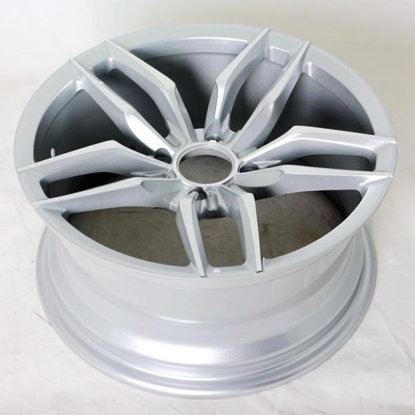 Silver Black 73.1 Car Aftermarket Wheels Aluminum Alloy 4X100 5x114.3 17 inch rims