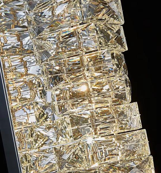 Nordic Modern Light Luxury Crystal Wall Lamp Decorations for Home Light Fixture Gold Showroom Hotel Villa Indoor LED Wall Light