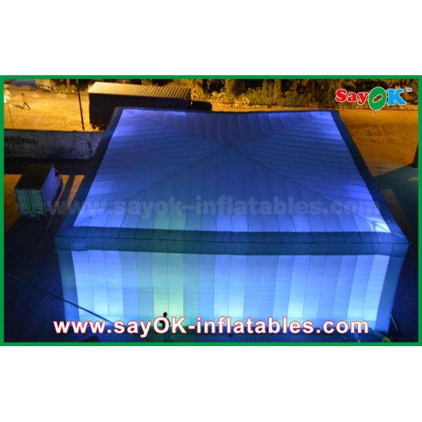 шатер воздуха гиганта 15x15m шатра воздуха outwell на открытом воздухе раздувной/шатер куба со светом СИД для на открытом воздухе
