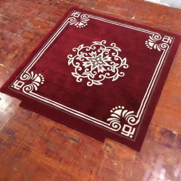 Large Size 3D Teppiche Handmade Antique Style Dragon Carpet with Custom Logo in Black