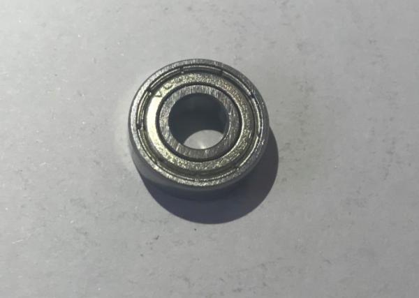 High Speed ZZ 2RS Thin Section Bearings ABEC-3 Alkali Resistant Sliver Cover