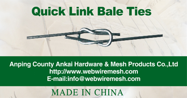 3.25mm Galvanized High Tensile Steel Wire Quick Link Cotton Bale Ties
