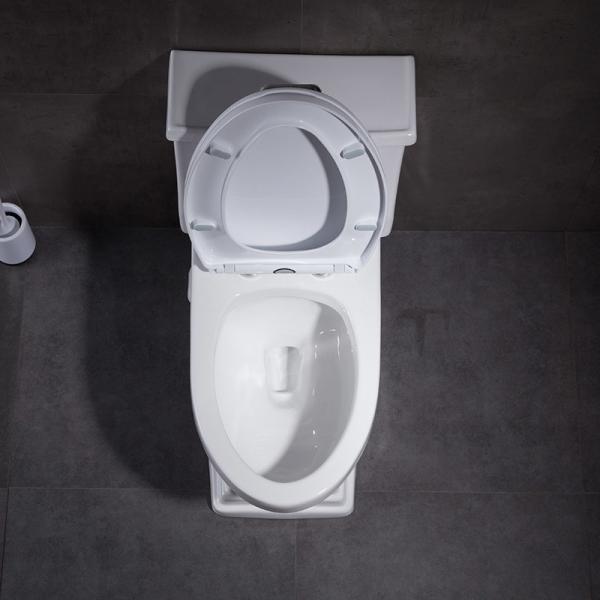 Banheiro Siphonic do lavabos um assento da sanita moderno de Asme A112.19.2 do toalete da parte
