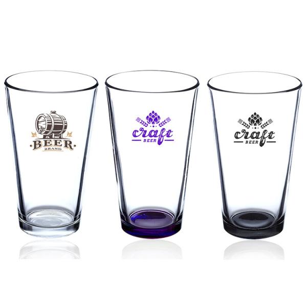 Party Plastic Beer Glasses Pilsner Mugs Biodegradable OEM ODM