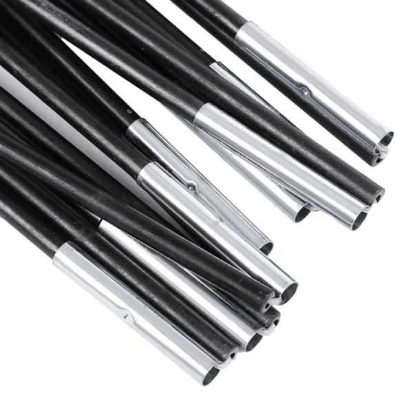 Smooth Fiberglass Pultrusion Tent Poles Strong and Lightweight for Easy Installation