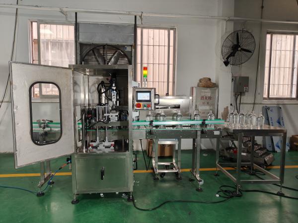 PLC Controlled Affordable Single-Head Servo Capping Machine for Beverage Industry