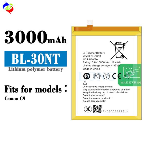 Аксессуары для сотовых телефонов Tecno Аккумулятор защиты с двойным интерфейсом для Camon C9 BL-30NT BL30NT