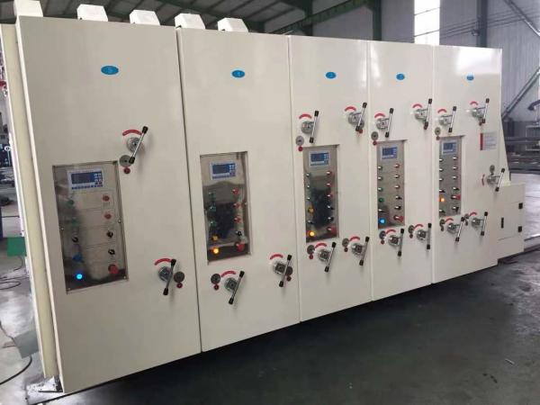 40KW Automatic Carton Box Making Machine Mechanical Printer Slotter Die Cutter