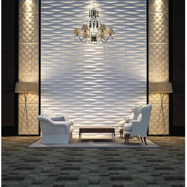 Fireproof B1 Grade 3D Acoustic Wall Board for Eco-Friendly Construction Material