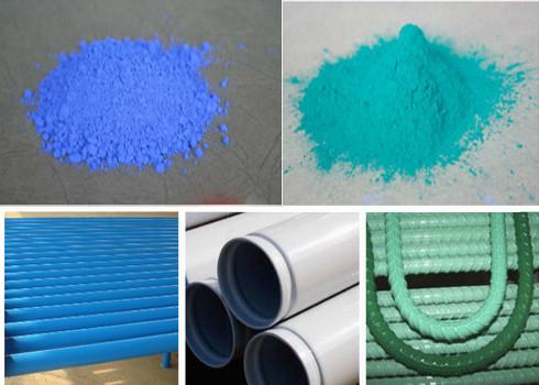 Single Layer Fusion Powder Coating , Chemical Resistant High Temp Powder Coat