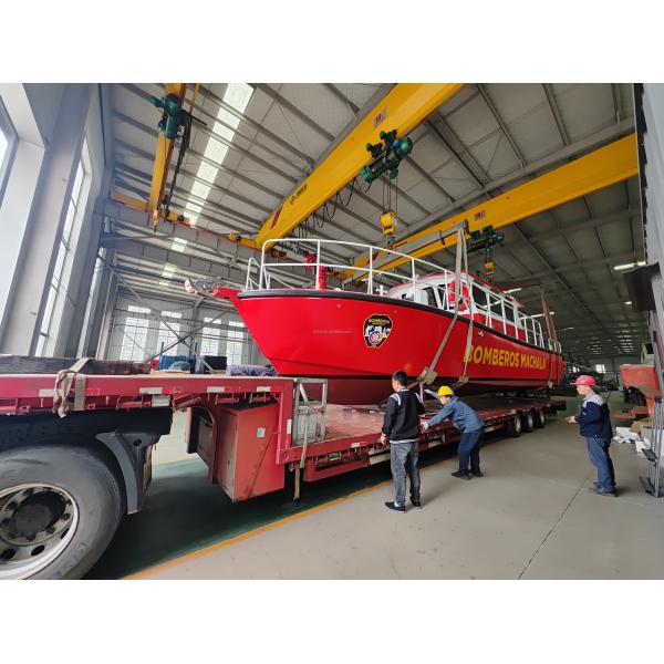 13.25M/43.47FT High Quality Aluminum Fire Boat