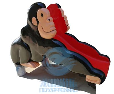 Water Amusement Park Carnivals Chimpanzees Mini Swimming Pool Fiberglass Slide