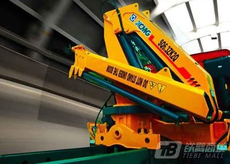 Durable Telescopic Cargo Crane Truck 12000 kg Mounted Crane 4250 kg