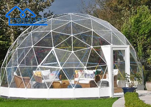 Custom Luxury Geodesic Dome Shape Tents Hotel Dome Tents Camping Round Dome Tents