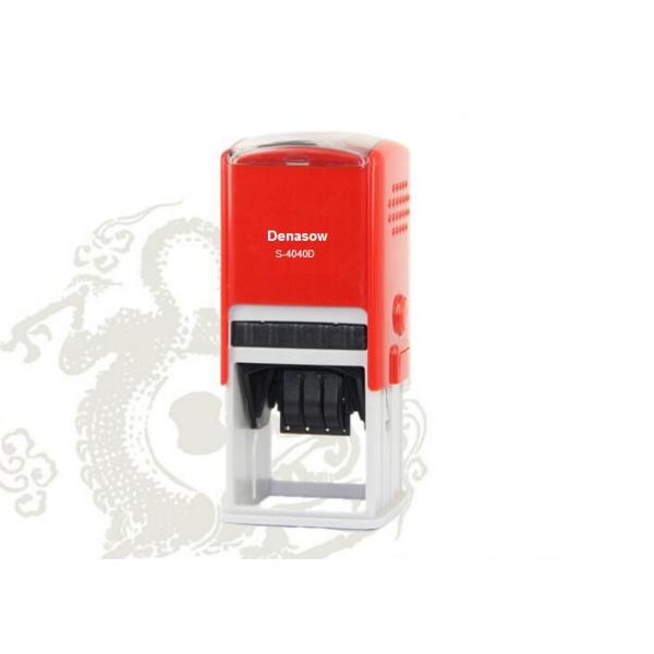 Office Square 40x40mm Automatic Ink Stamp Dealers/Hot sale office Numerical Stamp