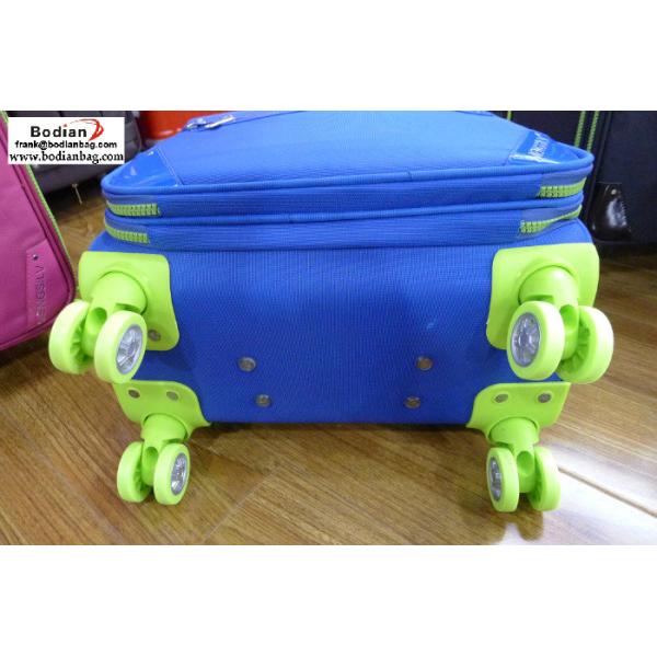 cheap soft sided 16'' laptop trolley luggage ,suitcases from Baigou China