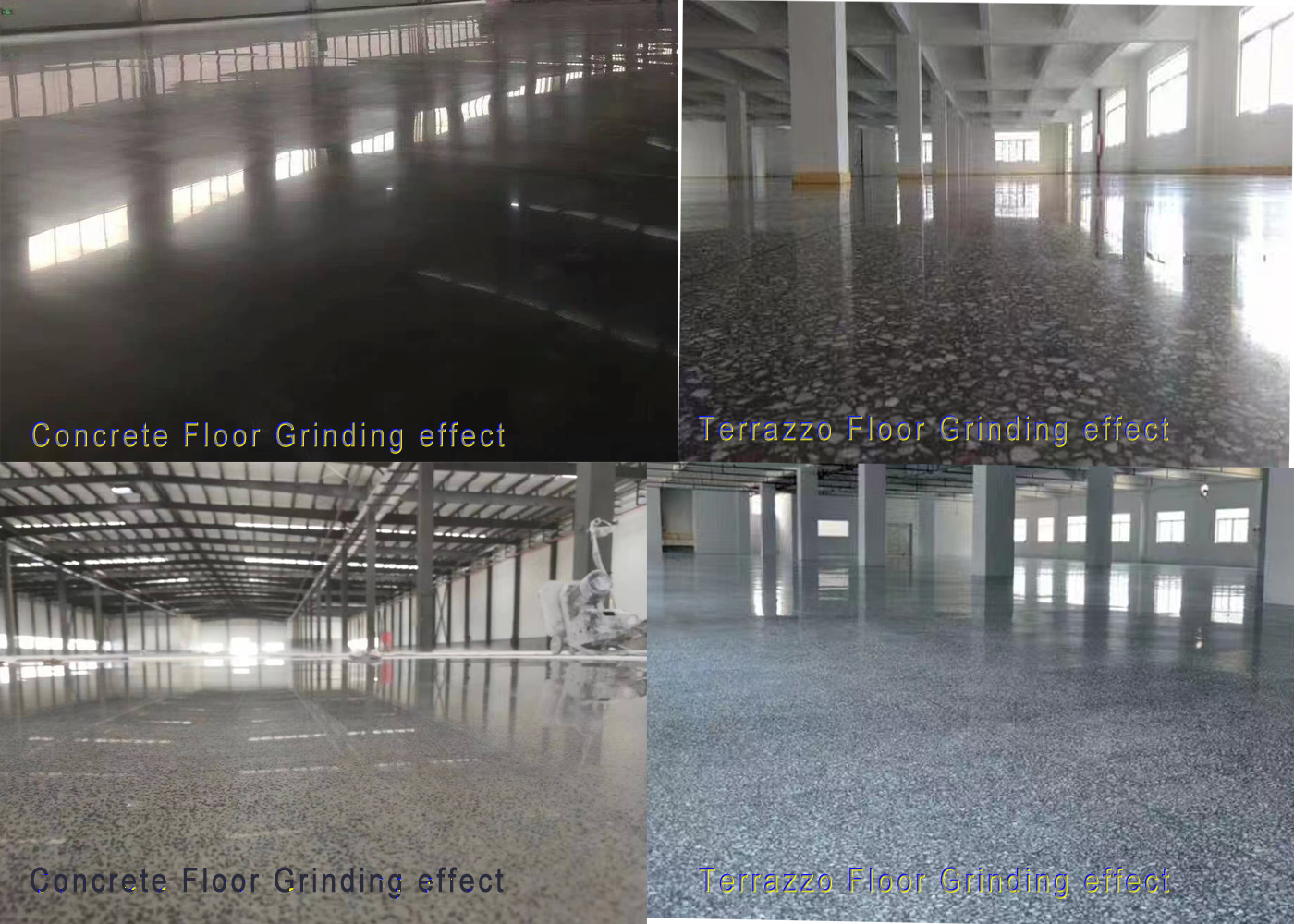 Конкретный меля полировщик пола Terrazzo с шириной 650x650mm работы