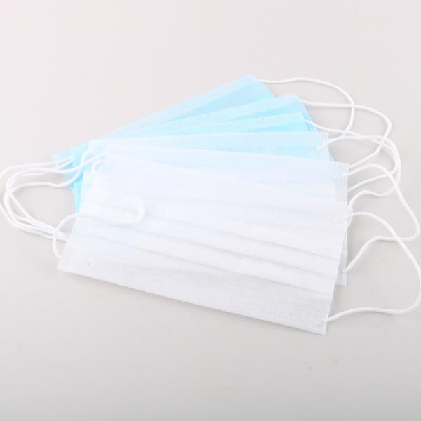 Green Earloop Disposable Face Mask / Hygiene Surgical Mask Disposable