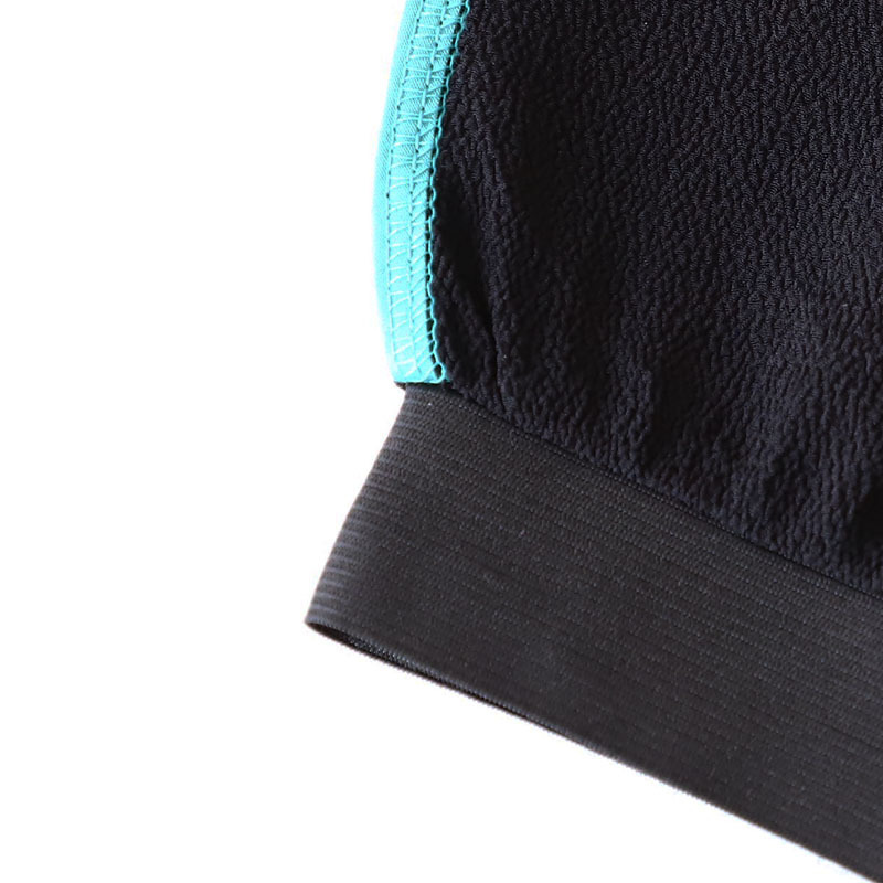 Salon Bamboo Fiber skin exfoliating glove scrub gloves for Exfoliating Body Cleaning