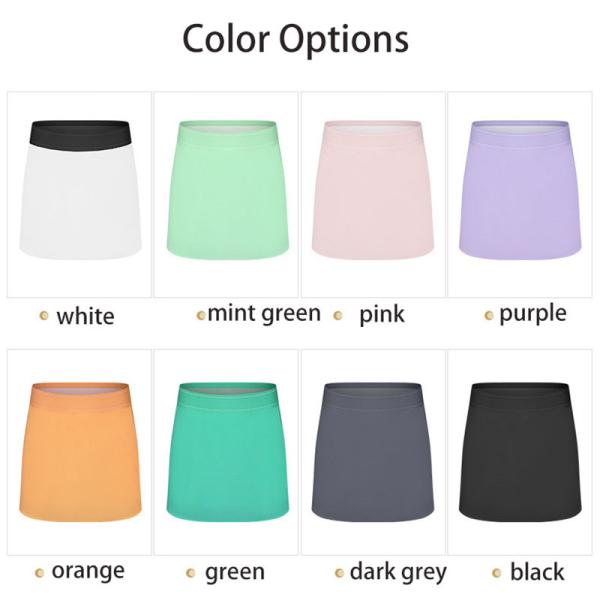 Women's Athletic Golf Tennis Skorts Skirts with Pockets Built-in Shorts