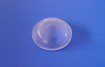 Diameter 66mm Led Glass Lens , Led Optical Lens For Outdoor Led Light