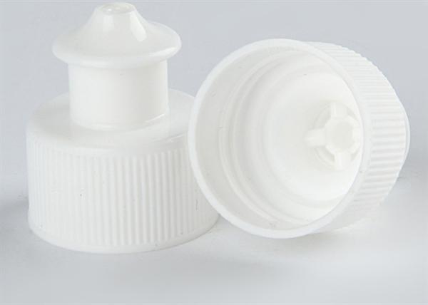 Orange / Green / White Push Pull Cap , Hand Wash Bottle 24 410 Caps