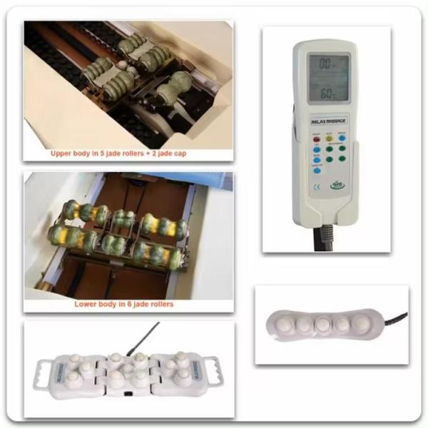 Салонная мебель Новое прибытие Корея Нугар Лучший инфракрасный нефритовый камень Теплотерапия Спа Красота Термальный массаж Кровать Производство