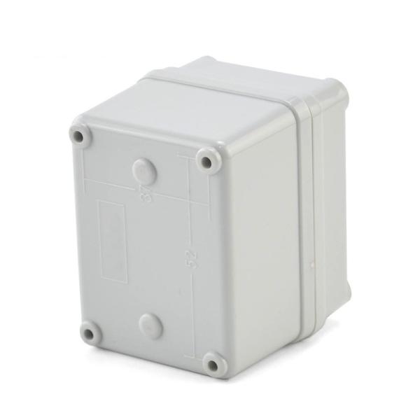 caixa de junção plástica impermeável IP66 do CCTV de 65x50x55 milímetro com parafusos plásticos