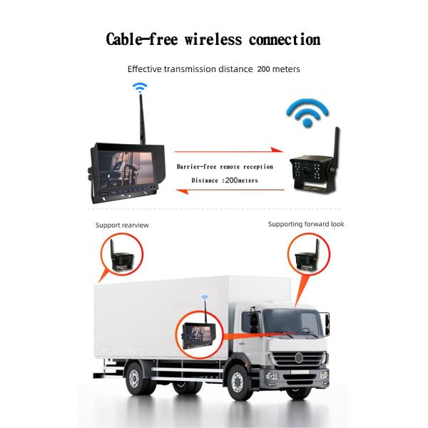 9ich AHD 1080P беспроводной IPS автомобильный монитор Rear View Reverse TFT Car Monitor Kit