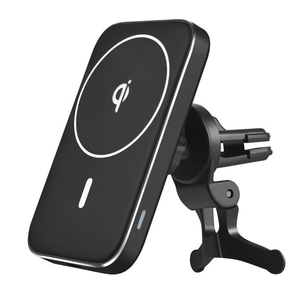 Iphone 13 Wireless Magsafe Charger 15W/10W/7.5W Qi Car Mount Mobile Phone Holder Customized