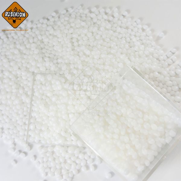 Poseidon FO1001 Air Filter PO Hot Melt Adhesive Granules For Flat Pleated Paper , Low VOC , Strong Adhesion