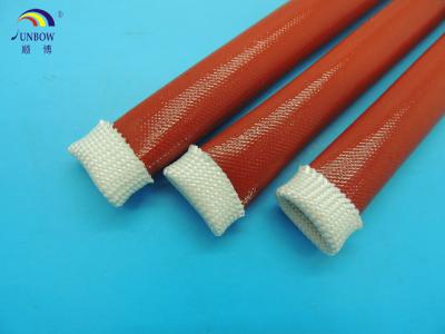 Red ID 10MM Expandable Braided Sleeving Coated with Silicone Resin -60℃ ~ 180℃