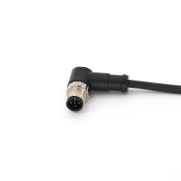 Conectores de cable moldeado M12 con un cable de alimentación IO con sensor de conexión de 5 pines