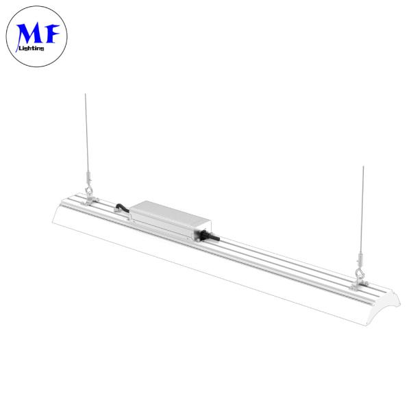 100W IP66 LED linear à prova d'água Luz de baía alta Ângulo de feixe à prova de poeira 60° /90° /80*150° /90*120° Lente PC Para Shopping Mall