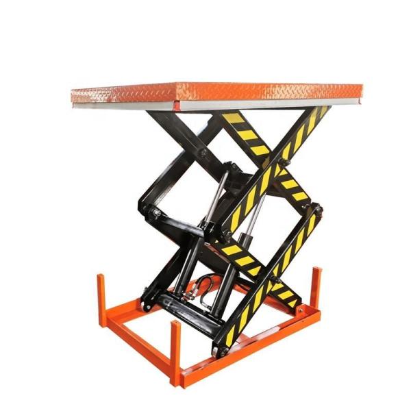 2m-5m Fixed Scissor Lift Platform 1000KG Double Scissor Lift Table