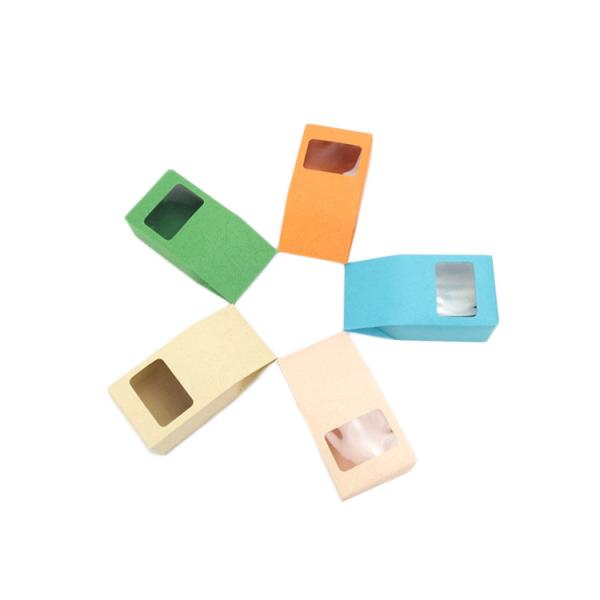 Партии подарочной коробки конфеты свадьбы украшение подарка благосклонности портативной романтичной элегантное с окном