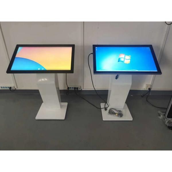 Information LCD Touch Screen Display Kiosk 55 Inch Interactive Touch Screen Digital Signage