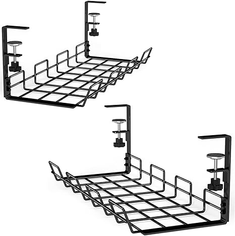 Office Electric Wire Organizer Tray Нескладываемая стойка для беззаботного управления проводами