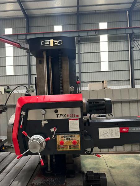 ZJ TPX6111B Horizontal Boring and Milling Machine With Digital Readout Device Steel Iron Drilling