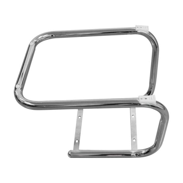 Cadeira de escritório de tubo de 32 mm Quadro metálico Cadeira de escritório preto / cromo Acessórios