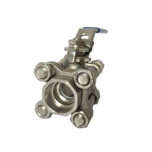 CF8 Stainless Steel  Ball Valve 1000 WOG NPT Thread API 598 Testing Standard