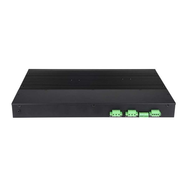 36-port 10G uplink managed industrial Ethernet switch with 176Gbps switching capacity